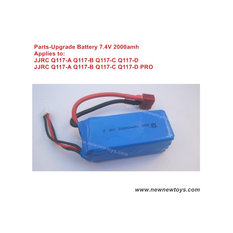 JJRC Q117-A Q117-B Q117-C Q117-D Upgrade Battery-7.4V 2000mAh