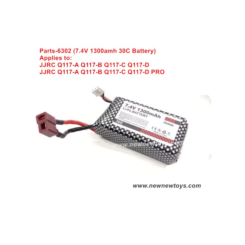 JJRC Q117-A Q117-B Q117-C Q117-D Battery 6302