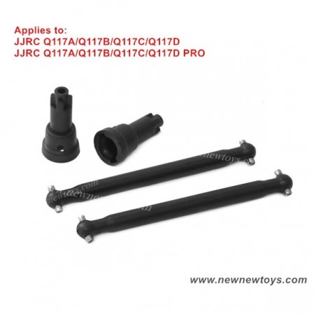 JJRC Q117 Parts 6029, Rear Drive Shaft  (For Q117A Q117B Q117C Q117D RC Car)