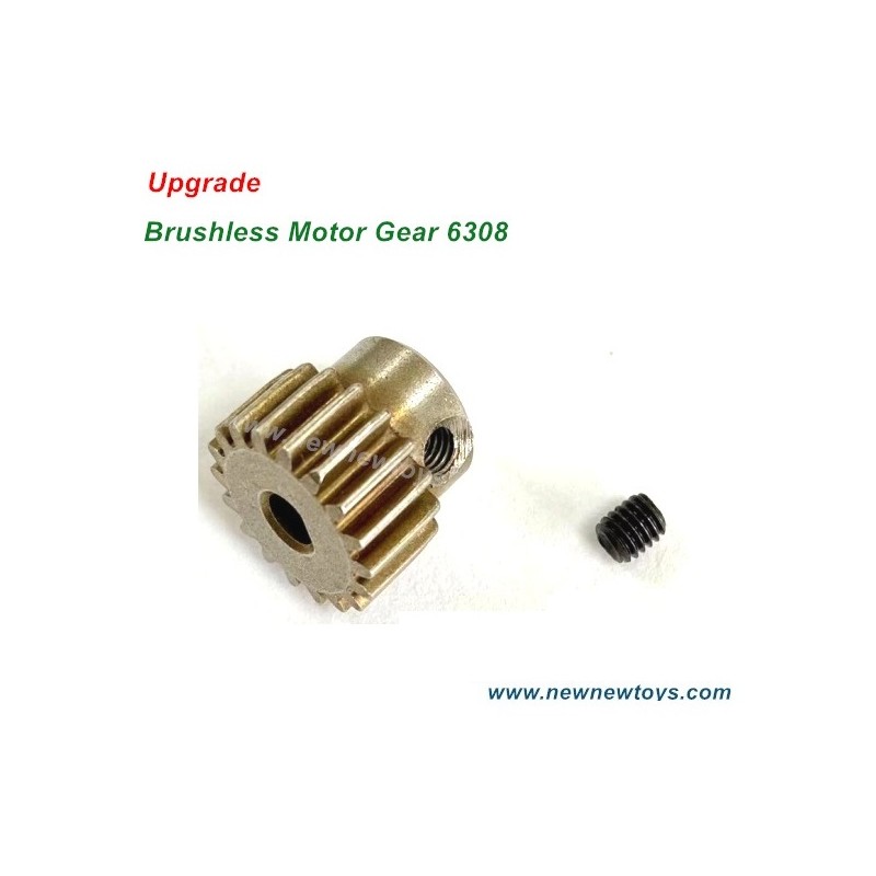 Upgrade Brushless Motor Gear 6308 For SCY 16101 16102 16103 16104 16201 PRO Upgrades Parts