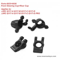 JJRC Q117A/Q117B/Q117C/Q117D Parts Front Steering Cup+Rear Cup 6025+6026