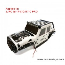 JJRC Q117-C Parts Body Shell-6231 White