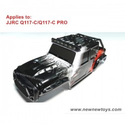 JJRC Q117-C PRO Parts Car Shell 6235-Red