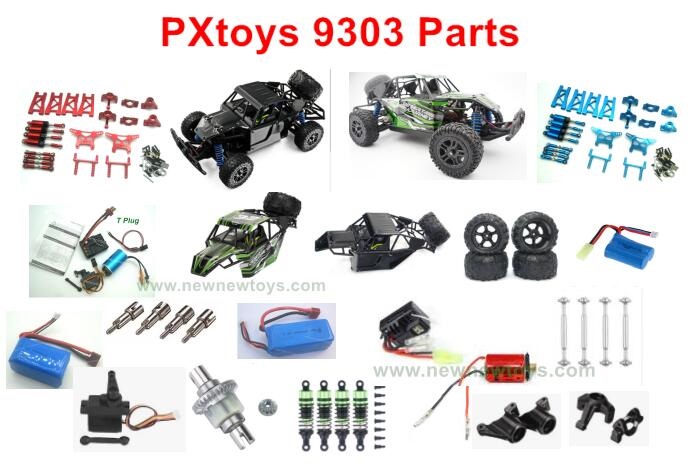PXoys 9303 desert journey parts, upgrade parts