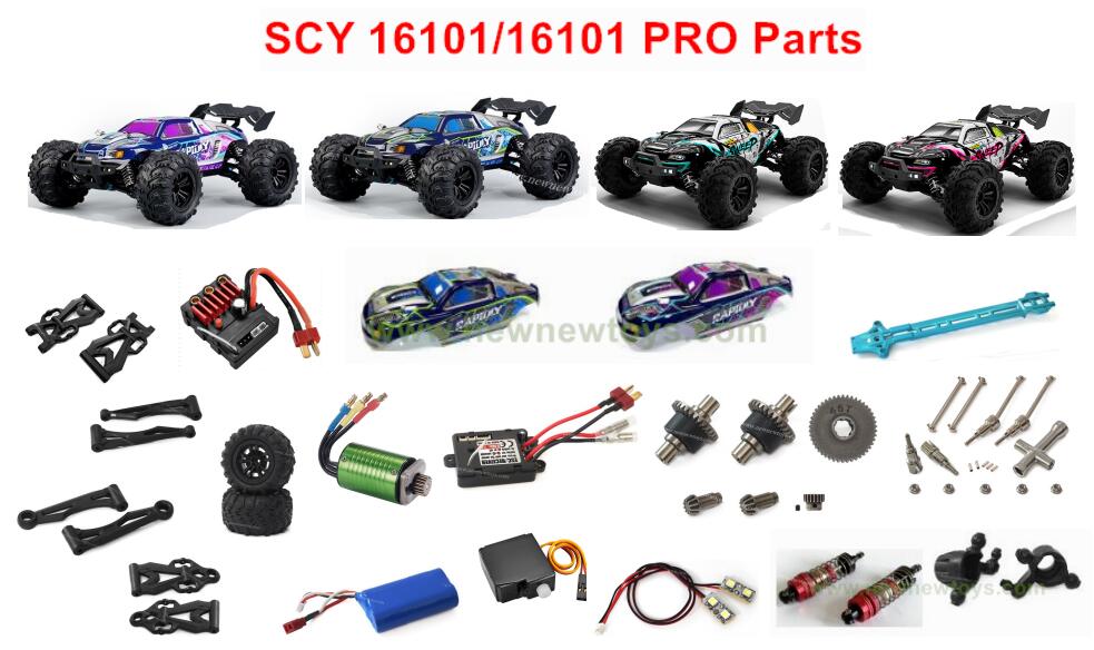 scy 16101/16101 pro parts