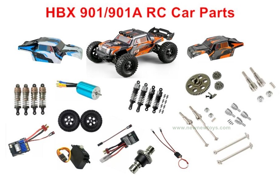 HBX 901 901a parts, upgrade parts