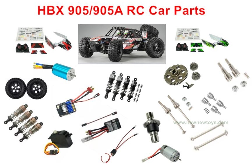 hbx 905 905a parts, upgrade parts